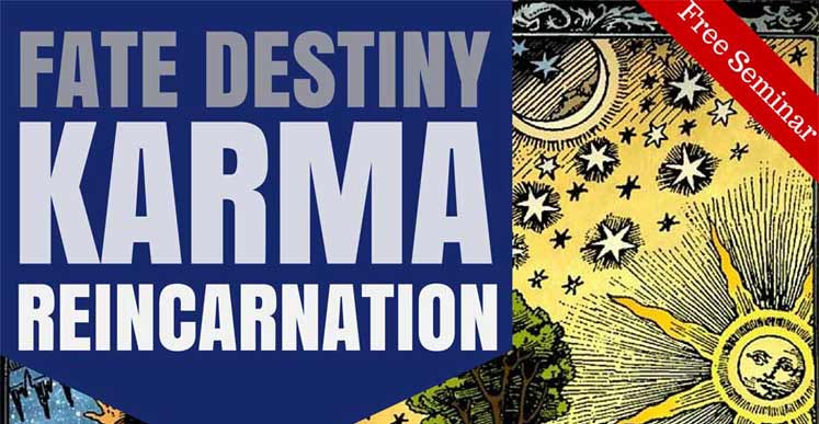 Fate - Destiny - Karma - reincarnation - Yoga Fitzroy Radha Krishna dasn